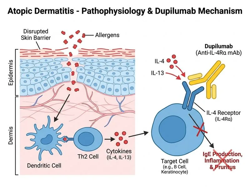 Atopic Dermatitis diagram