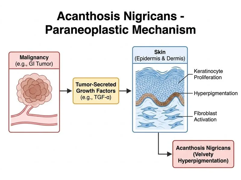 Acanthosis Nigricans diagram