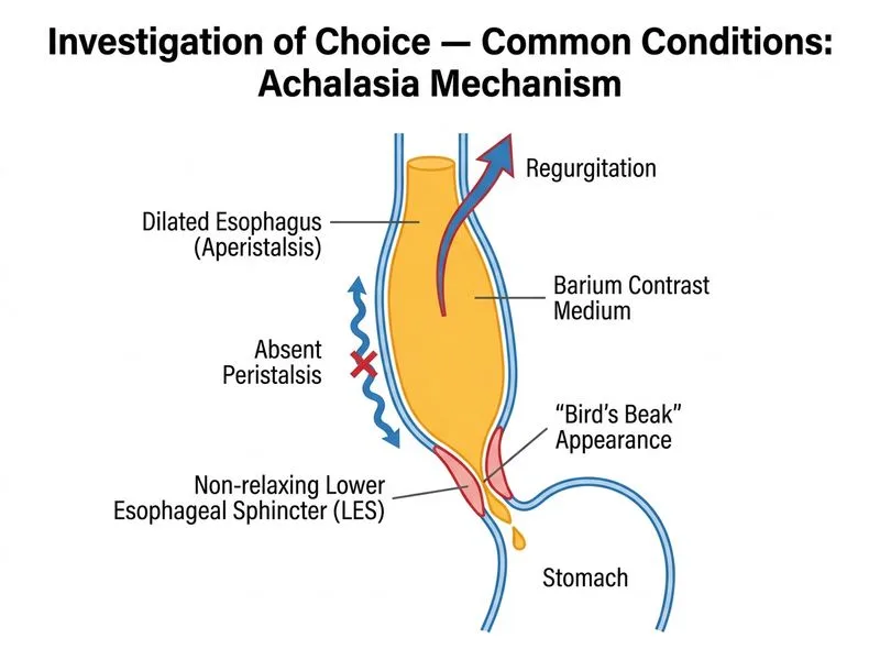 Investigation of Choice — Common Conditions diagram