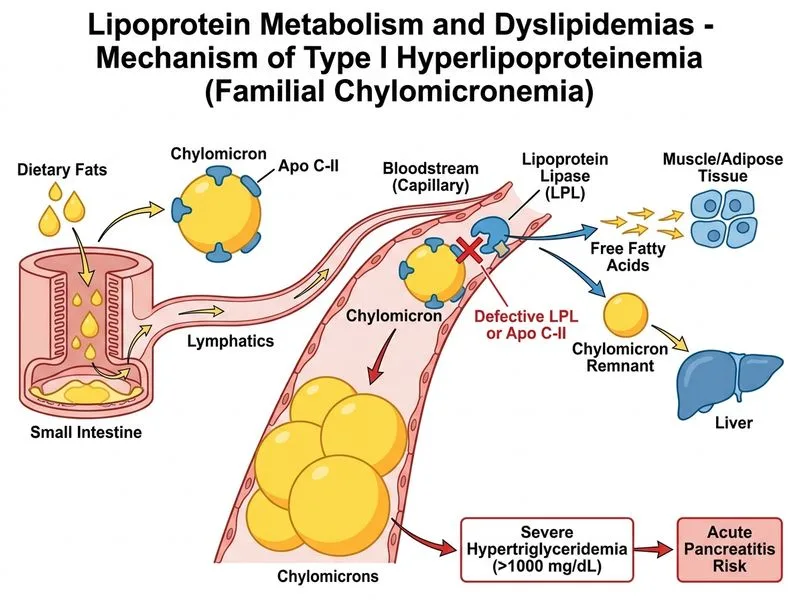Lipoprotein Metabolism and Dyslipidemias diagram