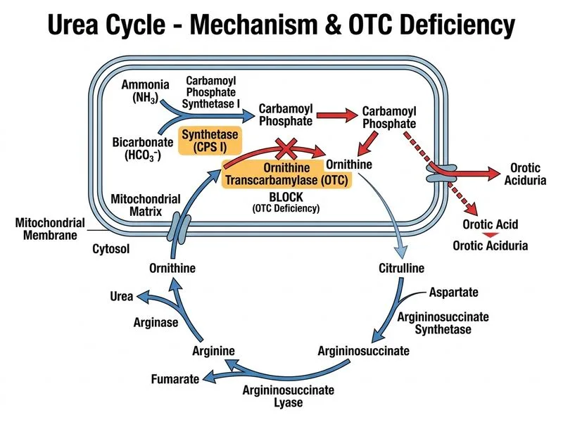 Urea Cycle diagram
