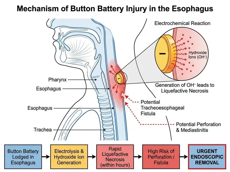 Foreign Body Airway diagram