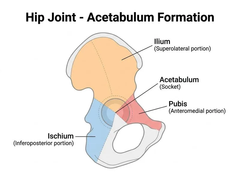 Hip Joint diagram
