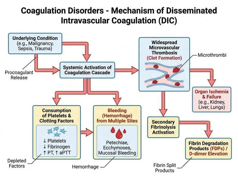 Coagulation Disorders diagram