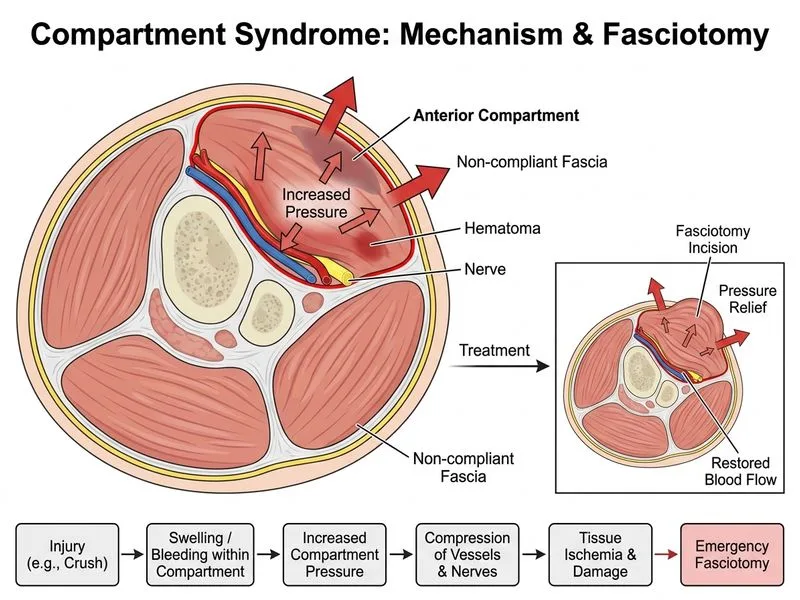 Compartment Syndrome diagram
