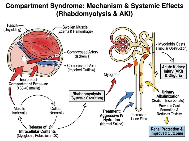 Compartment Syndrome diagram