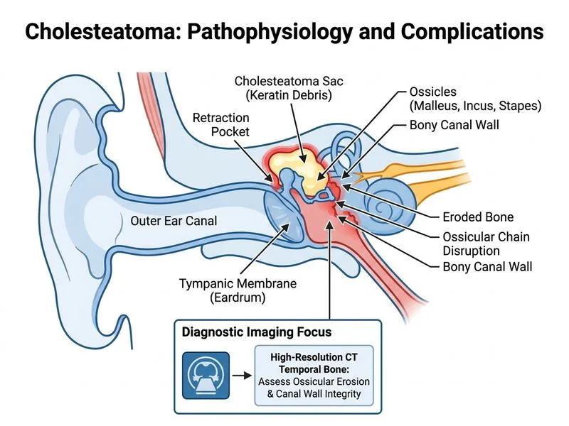 Cholesteatoma diagram