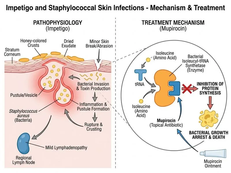 Impetigo and Staphylococcal Skin Infections diagram