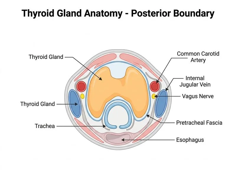 Thyroid Gland Anatomy diagram