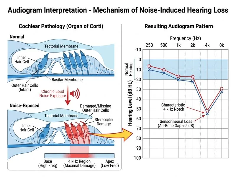 Audiogram Interpretation diagram
