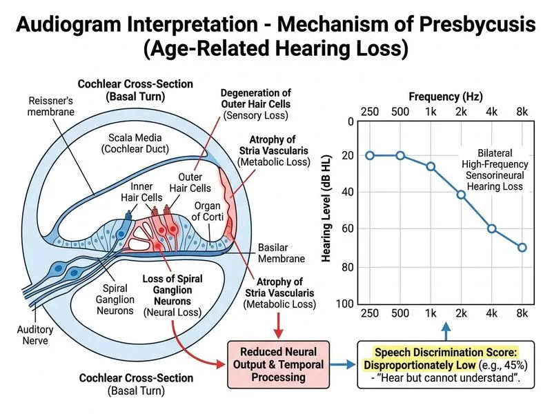 Audiogram Interpretation diagram