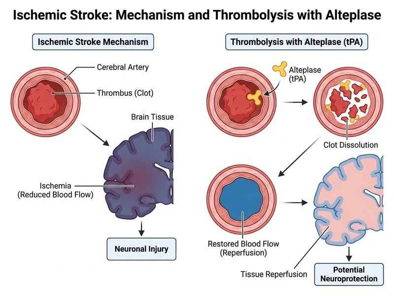 Ischemic Stroke diagram