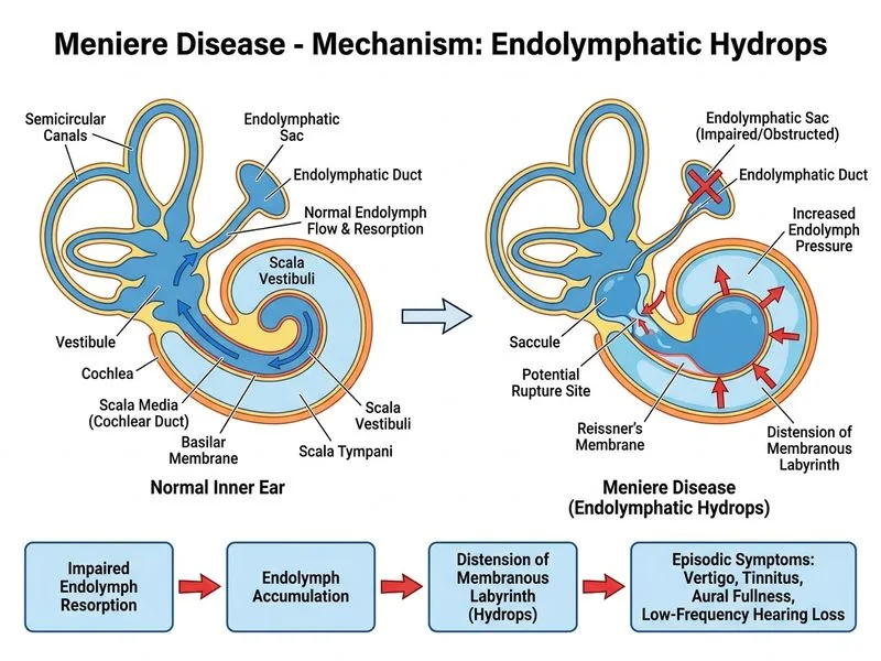 Meniere Disease diagram