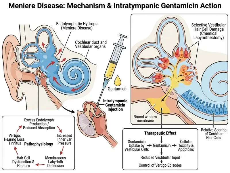 Meniere Disease diagram