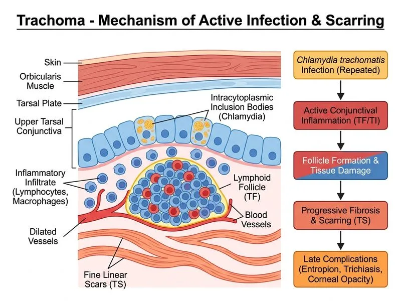 Trachoma diagram