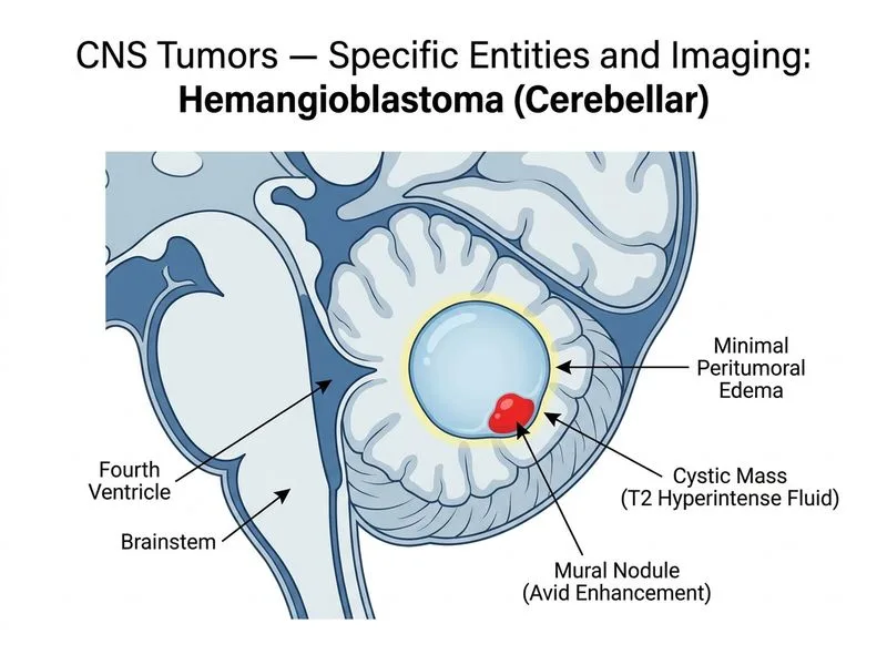 CNS Tumors — Specific Entities and Imaging diagram