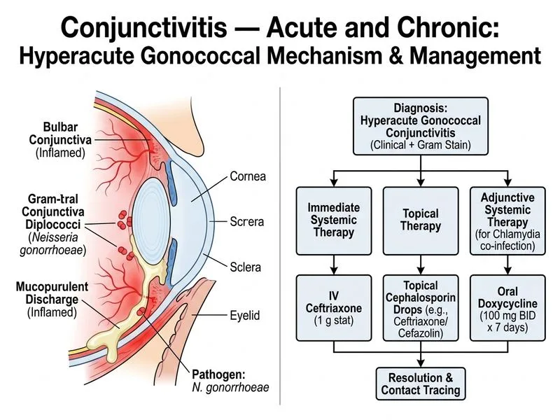 Conjunctivitis — Acute and Chronic diagram