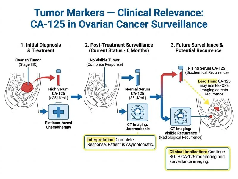 Tumor Markers — Clinical Relevance diagram