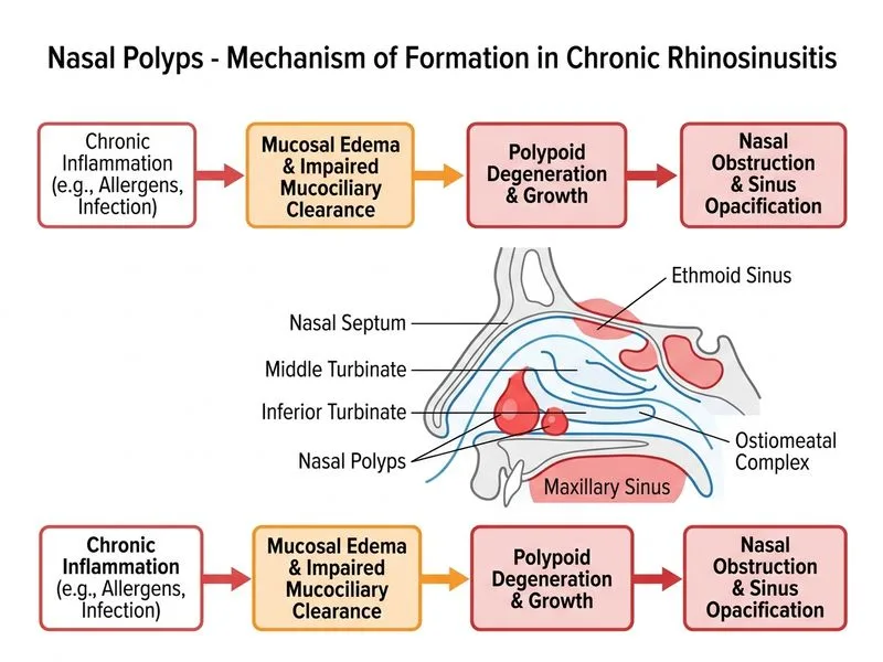 Nasal Polyps diagram