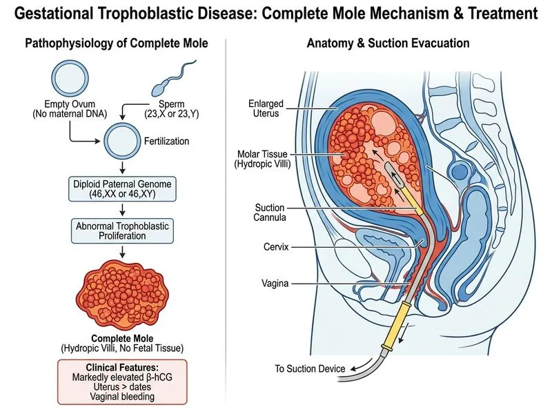 Gestational Trophoblastic Disease diagram