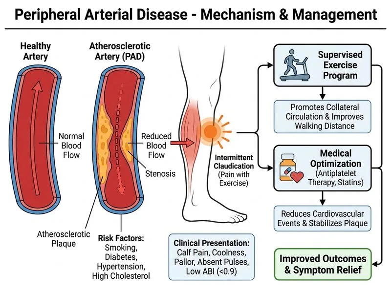 Peripheral Arterial Disease diagram