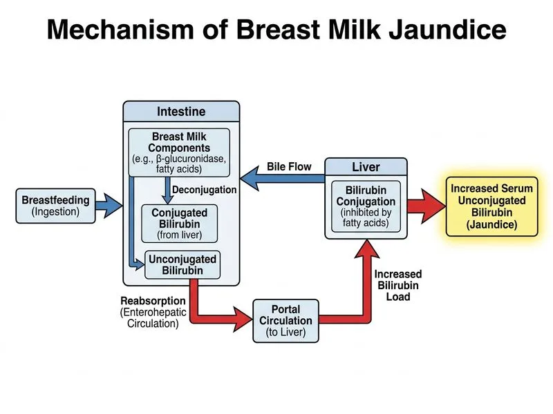 Neonatal Jaundice diagram