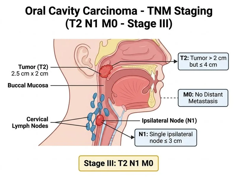 Oral Cavity Carcinoma diagram