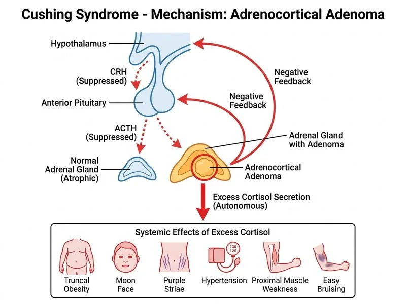 Cushing Syndrome diagram