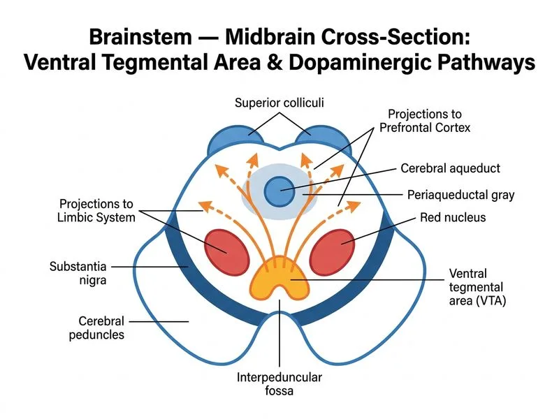 Brainstem — Cross-Sections diagram
