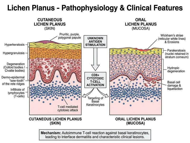 Lichen Planus diagram