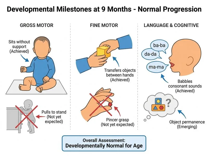 Developmental Milestones diagram