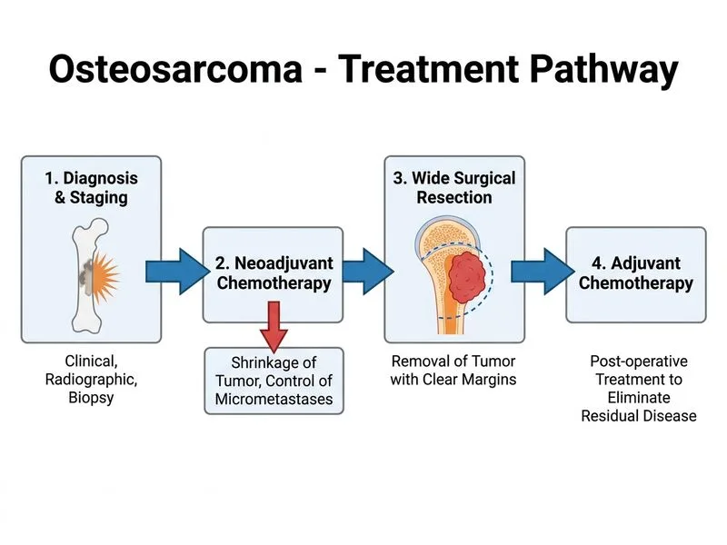 Osteosarcoma diagram