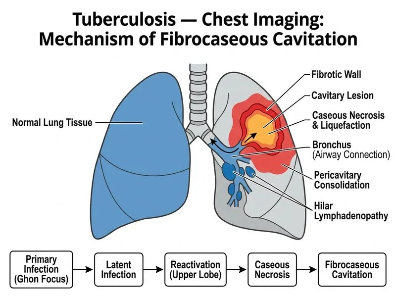 Tuberculosis — Chest Imaging diagram
