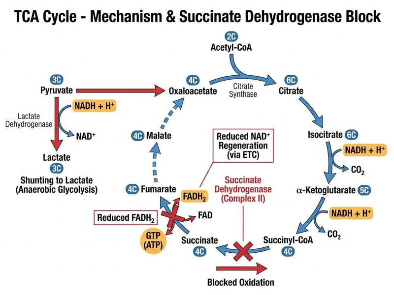 TCA Cycle diagram
