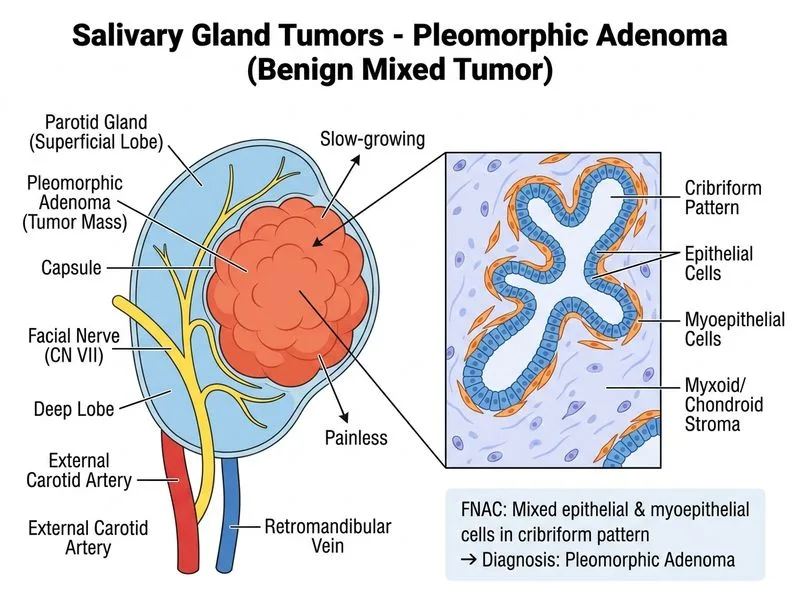 Salivary Gland Tumors diagram