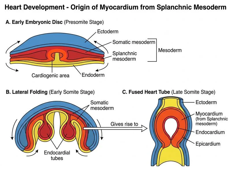 Heart Development diagram