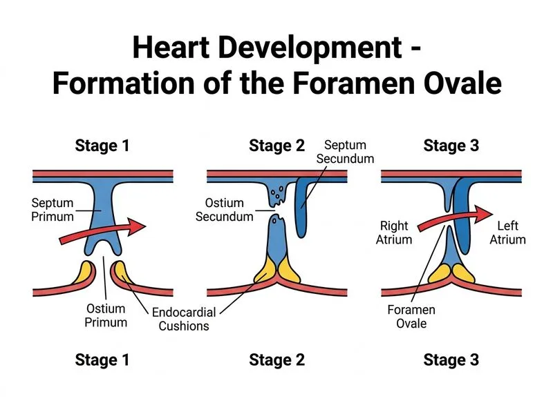 Heart Development diagram