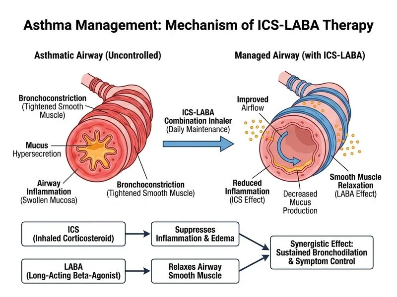 Asthma Management diagram