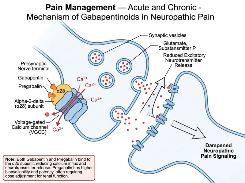 Pain Management — Acute and Chronic diagram