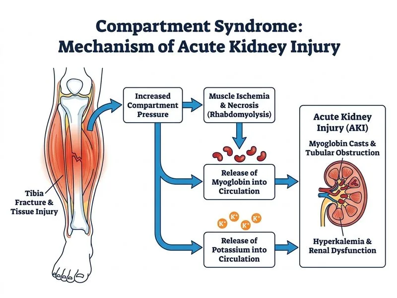 Compartment Syndrome diagram