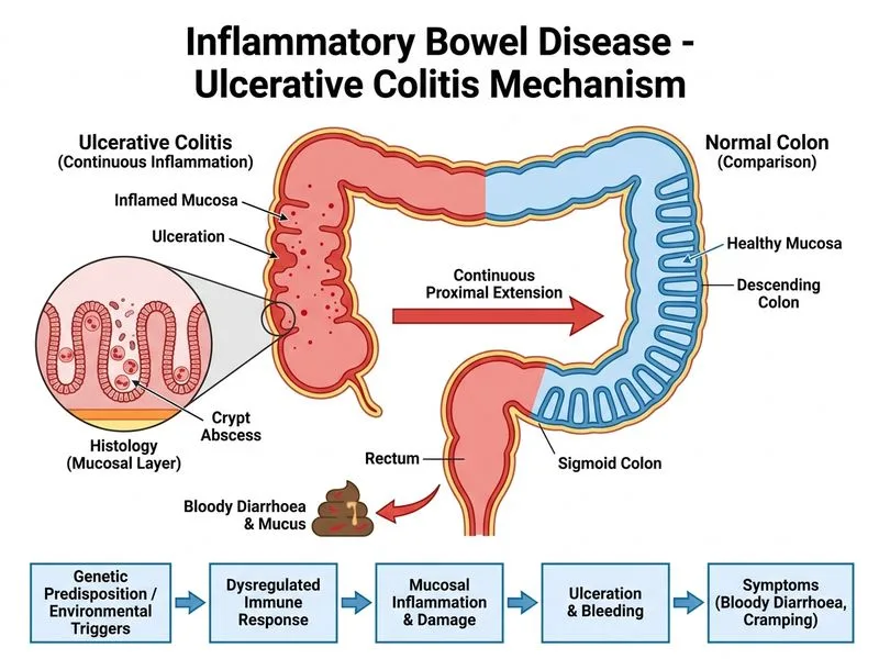 Inflammatory Bowel Disease diagram