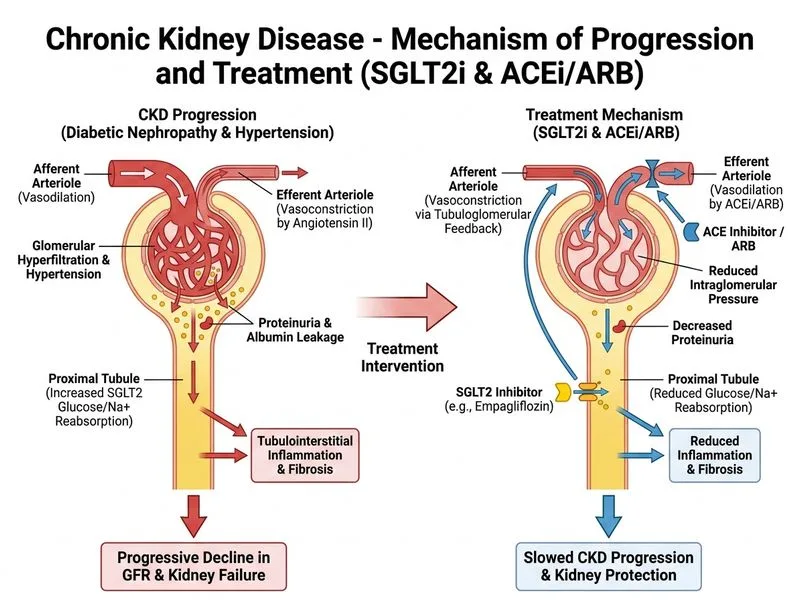 Chronic Kidney Disease diagram
