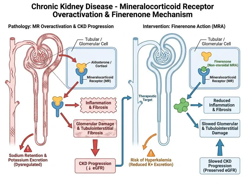 Chronic Kidney Disease diagram