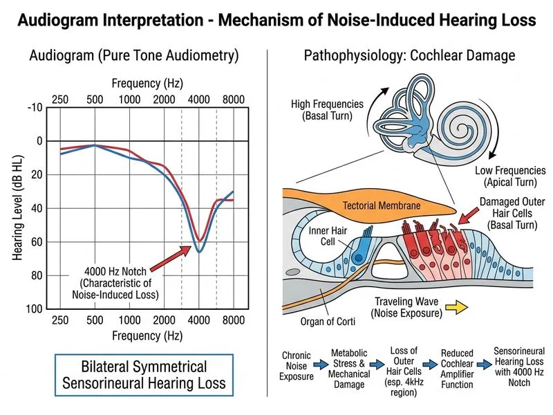Audiogram Interpretation diagram