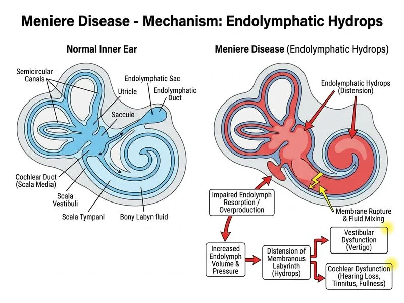 Meniere Disease diagram