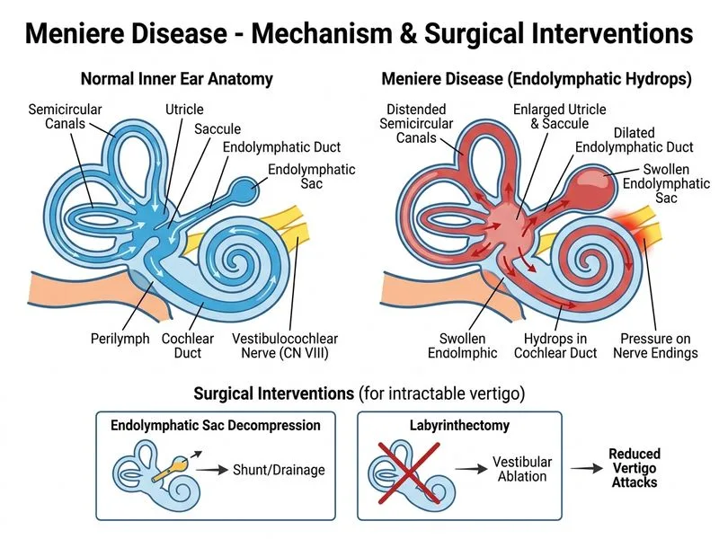 Meniere Disease diagram