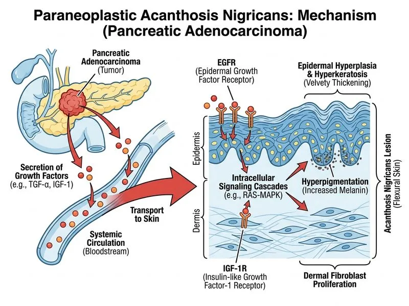 Acanthosis Nigricans diagram