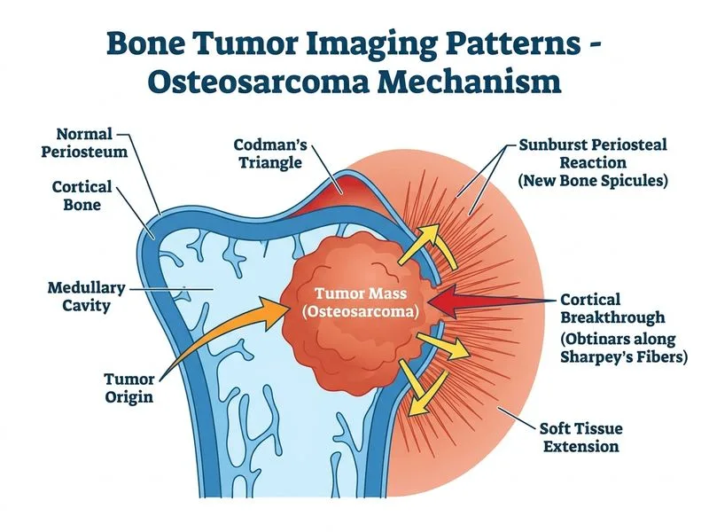 Bone Tumor Imaging Patterns diagram
