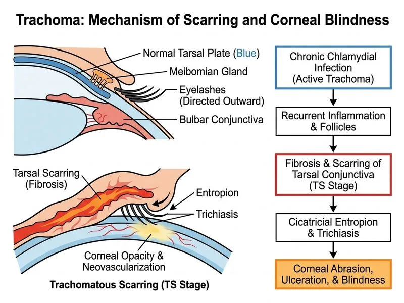 Trachoma diagram