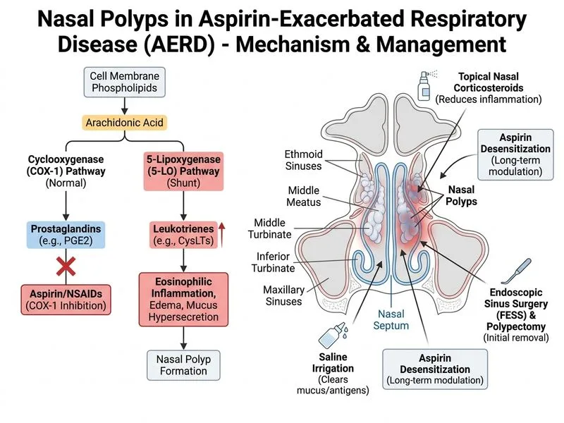Nasal Polyps diagram